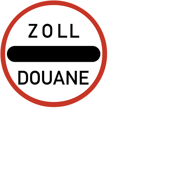 Free download Customs Road Sign Stop - Free vector graphic on Pixabay free illustration to be edited with GIMP free online image editor