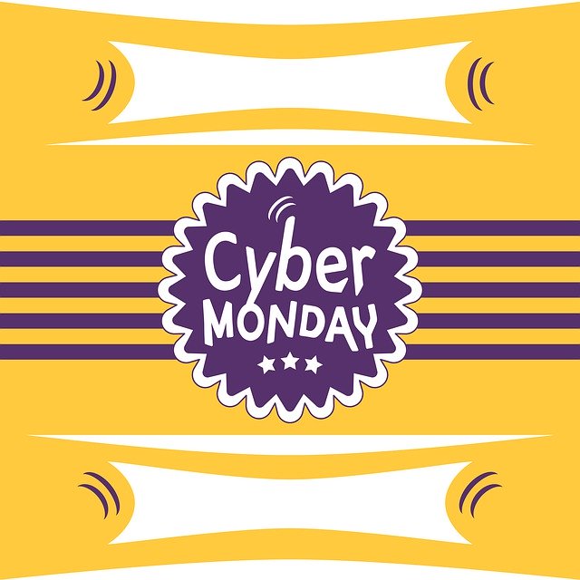 Free download Cyber Monday Event Poster Limited -  free illustration to be edited with GIMP free online image editor