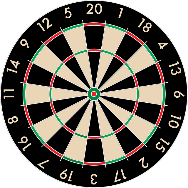 Free download Dart Board Numbers Winner -  free illustration to be edited with GIMP free online image editor