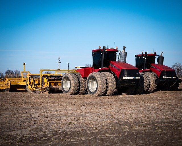 Free download Day Farm Tractor -  free photo or picture to be edited with GIMP online image editor