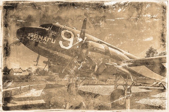 Free download D-Day Plane C-47 -  free illustration to be edited with GIMP free online image editor