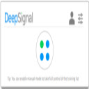 Deepsignal Extension  screen for extension Chrome web store in OffiDocs Chromium