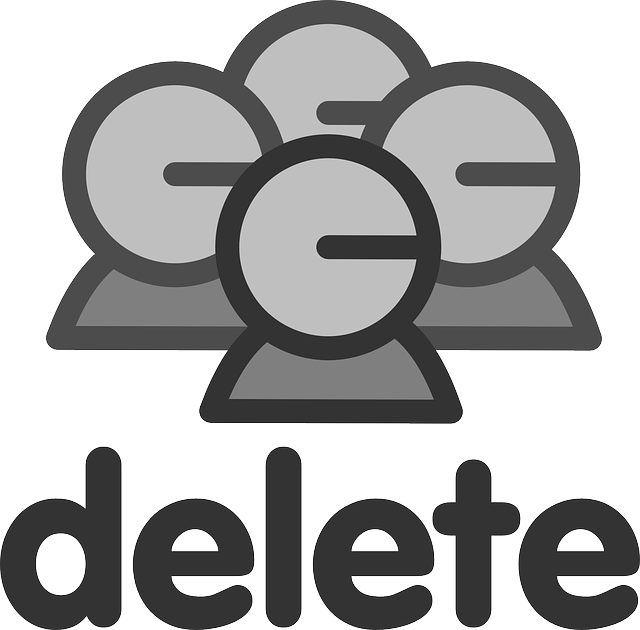 Free download Delete Group Mass - Free vector graphic on Pixabay free illustration to be edited with GIMP free online image editor