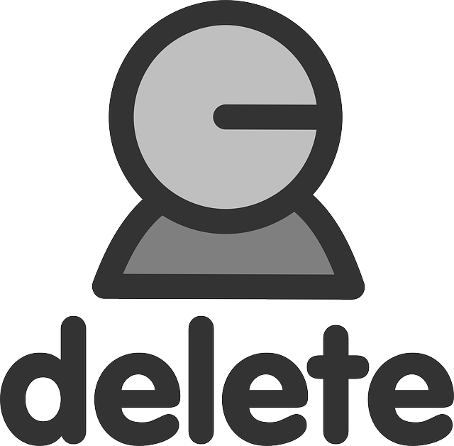 Free download Delete User Person - Free vector graphic on Pixabay free illustration to be edited with GIMP free online image editor