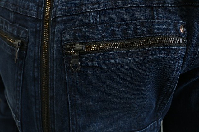 Free download Denim Workwear Zipper -  free photo or picture to be edited with GIMP online image editor