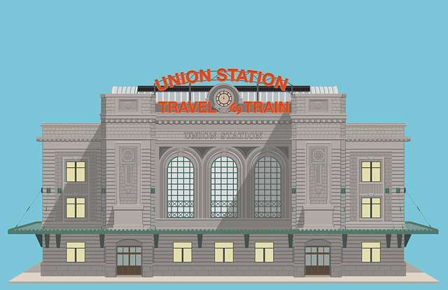 Free download Denver Union Station - Free vector graphic on Pixabay free illustration to be edited with GIMP free online image editor