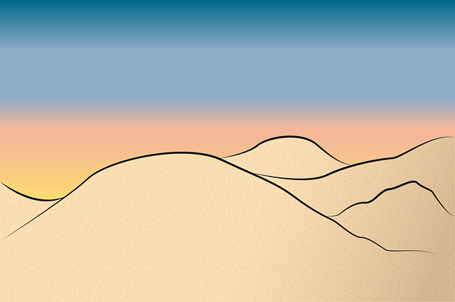 Free download Desert Dune Sand - Free vector graphic on Pixabay free illustration to be edited with GIMP free online image editor