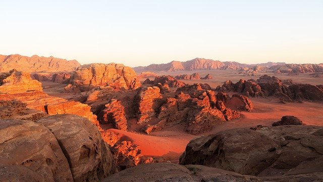 Free download Desert Jordan Wadi Rum -  free photo or picture to be edited with GIMP online image editor