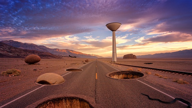 Free download desert nature background road free picture to be edited with GIMP free online image editor