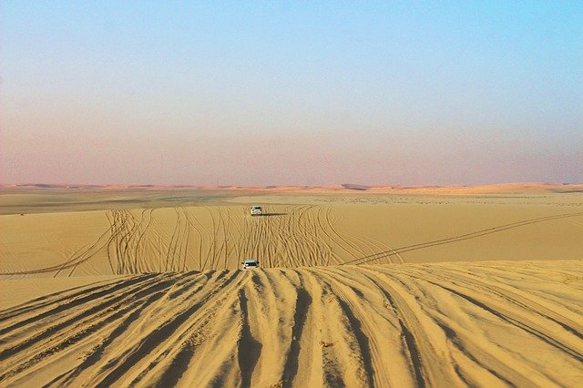 Free download desert qatar inland sea sand pack free picture to be edited with GIMP free online image editor