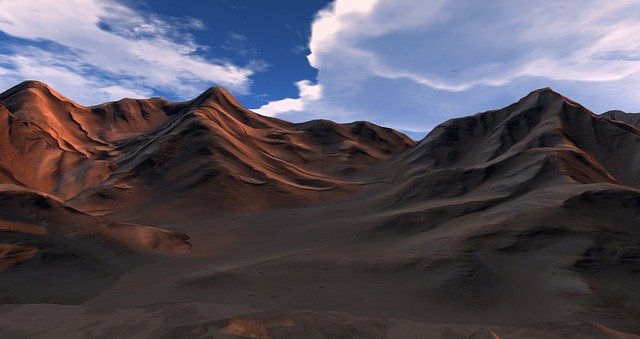 Descarga gratuita Desert Sand Mountains: ilustración gratuita para editar con el editor de imágenes en línea gratuito GIMP