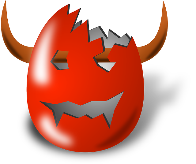 Free download Devil Horns Egg - Free vector graphic on Pixabay free illustration to be edited with GIMP free online image editor