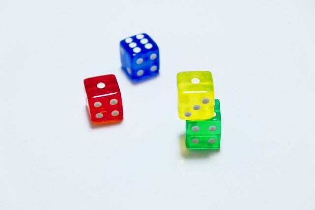 Free download Dices Small Colorful free photo template to be edited with GIMP online image editor