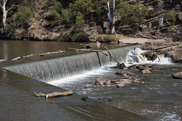 تنزيل مجاني لـ Dights Falls Melbourne Waterfall - صورة مجانية أو صورة يمكن تحريرها باستخدام محرر الصور عبر الإنترنت GIMP