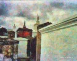 Free download Digital Watercolor Painting of the Saint Louis Cemetery No. 1 in New Orleans free photo or picture to be edited with GIMP online image editor