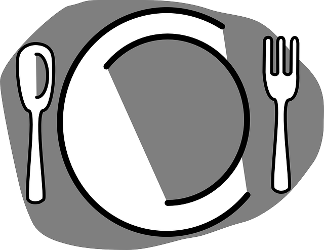 ดาวน์โหลดฟรี จาน ช้อนส้อม ร้านอาหาร - กราฟิกแบบเวกเตอร์ฟรีบน Pixabay