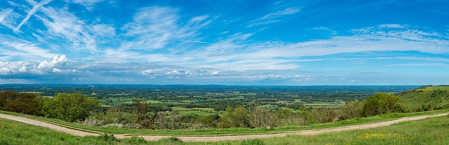 Free download ditchling beacon landscape panorama free picture to be edited with GIMP free online image editor