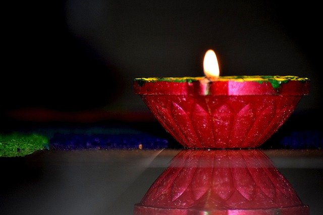 Free download Diya Diwali Hinduism -  free photo or picture to be edited with GIMP online image editor