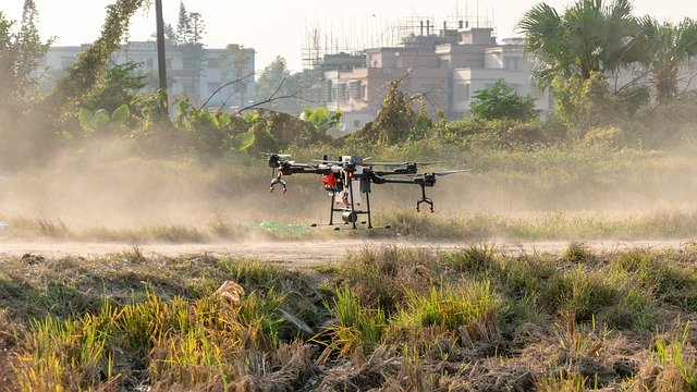 Free download Dji Uav Plant Protection Drone -  free photo or picture to be edited with GIMP online image editor