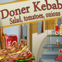 Döner Kebabsalade tomates oignons Game  screen for extension Chrome web store in OffiDocs Chromium