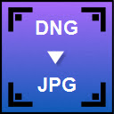 DNG to JPG Converter  screen for extension Chrome web store in OffiDocs Chromium