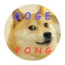 DogePong  screen for extension Chrome web store in OffiDocs Chromium