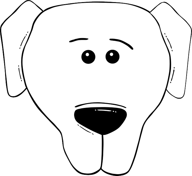 Free download Dog Face Head - Free vector graphic on Pixabay free illustration to be edited with GIMP free online image editor