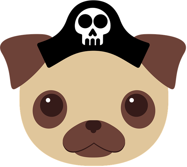 Free download Dog Pug Animals -  free illustration to be edited with GIMP free online image editor