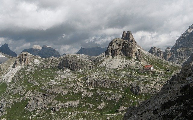 Free download Dolomites Dolomiti Mountains -  free photo or picture to be edited with GIMP online image editor