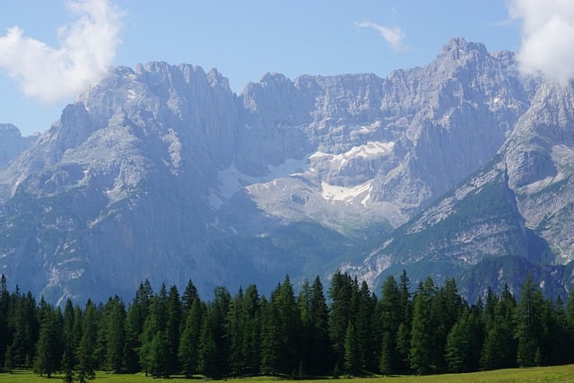 Free download dolomites forest nature landscape free picture to be edited with GIMP free online image editor