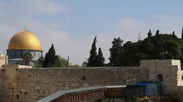 Téléchargement gratuit de Dome Of The Rock Israël - photo ou image gratuite à éditer avec l'éditeur d'images en ligne GIMP