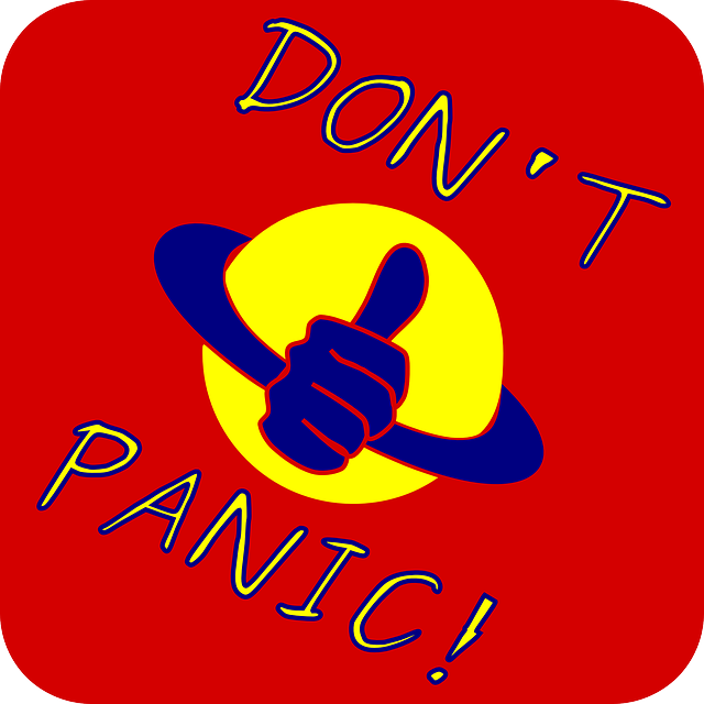 Free download DonT Panic Guild - Free vector graphic on Pixabay free illustration to be edited with GIMP free online image editor