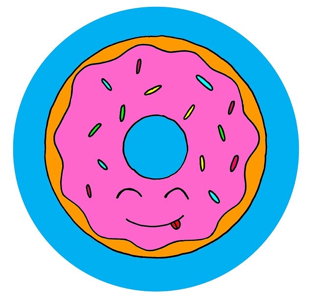 Free download Donut Doughnut Dessert Clip -  free illustration to be edited with GIMP free online image editor