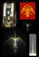 Free download Double-headed Eagle, Anchor, & DNA Strand in Water Caustics free photo or picture to be edited with GIMP online image editor