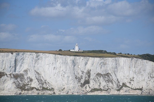 Free download Dover Lighthouse White -  free photo or picture to be edited with GIMP online image editor