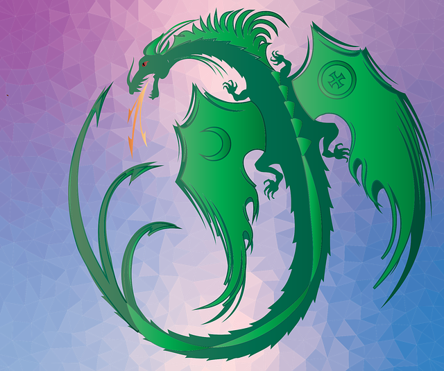 Free download Dragon Fantasy Flying - Free vector graphic on Pixabay free illustration to be edited with GIMP free online image editor