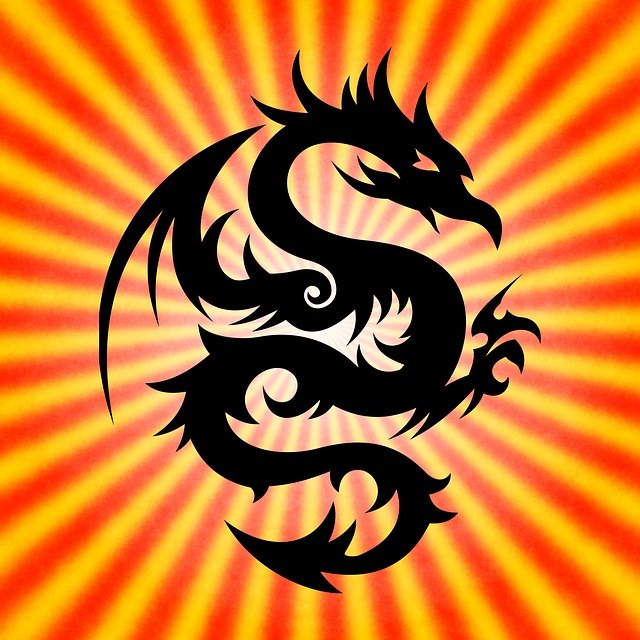 Free download Dragon Fire Monster -  free illustration to be edited with GIMP free online image editor