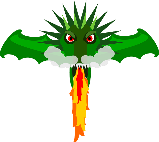 Free download Dragon Flying Chinese - Free vector graphic on Pixabay free illustration to be edited with GIMP free online image editor