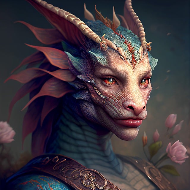 Free download dragon queen female feminine free picture to be edited with GIMP free online image editor