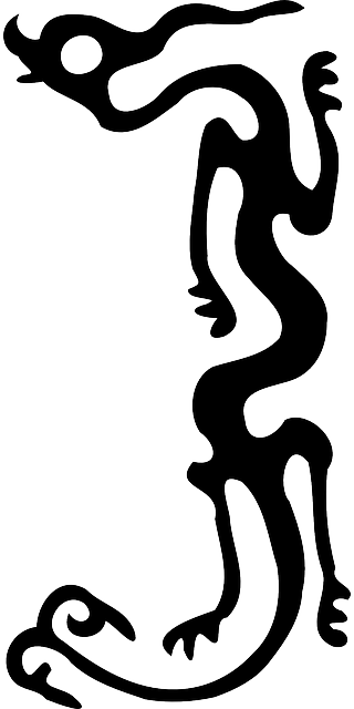 Free download Dragons Black Silhouette - Free vector graphic on Pixabay free illustration to be edited with GIMP free online image editor