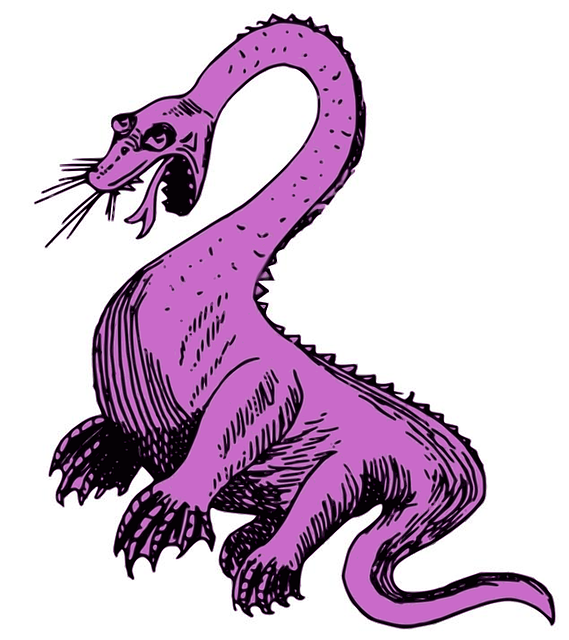 Free download Dragon Violet Pink - Free vector graphic on Pixabay free illustration to be edited with GIMP free online image editor