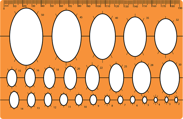 Free download Drawing Ruler Ellipse -  free illustration to be edited with GIMP free online image editor