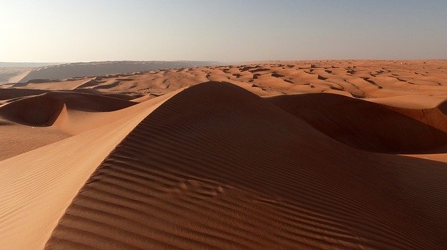 Free download Dune Desert Oman -  free photo or picture to be edited with GIMP online image editor