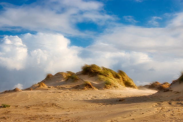 Free download dunes sand clouds landscape free picture to be edited with GIMP free online image editor