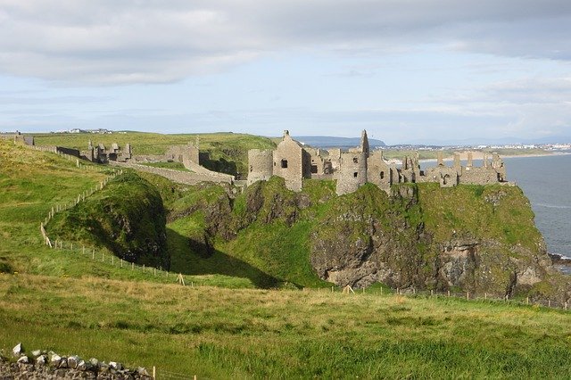 Free download Dunluce Castle Northern Ireland -  free photo or picture to be edited with GIMP online image editor