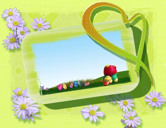 Free download Easter Background Duck -  free illustration to be edited with GIMP free online image editor