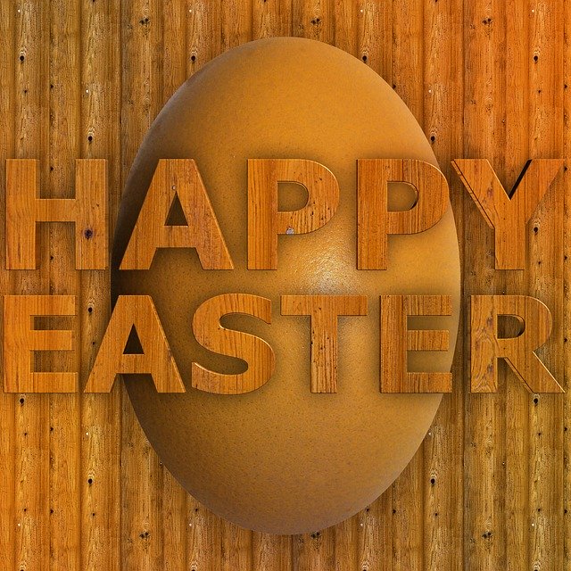 Free download Easter Egg Greeting Wood -  free illustration to be edited with GIMP free online image editor