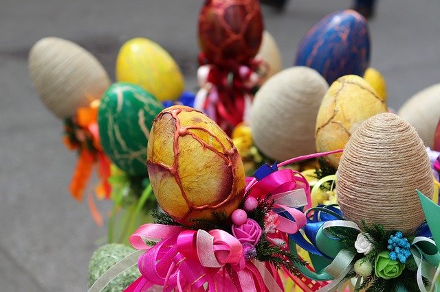 Free download Easter Eggs Colorful Decoration -  free photo or picture to be edited with GIMP online image editor