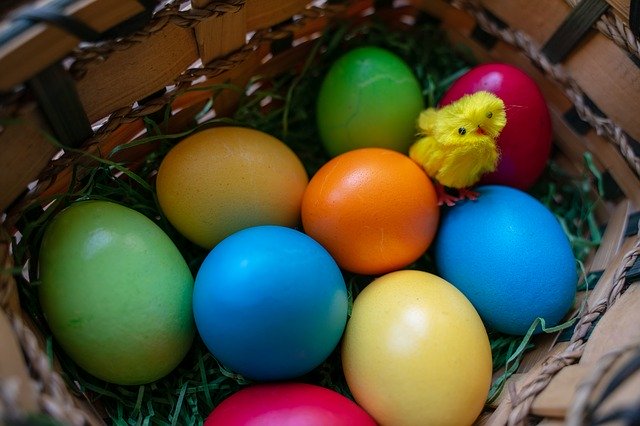 Free download Easter Eggs Osterkorb -  free photo or picture to be edited with GIMP online image editor