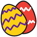 Easter Eggstension  screen for extension Chrome web store in OffiDocs Chromium